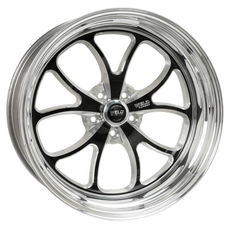Weld 76HB0115W68A Weld S76 20x11.5 / 5x115mm BP / 6.8in. BS Black Wheel (High Pad) - Non-Beadlock