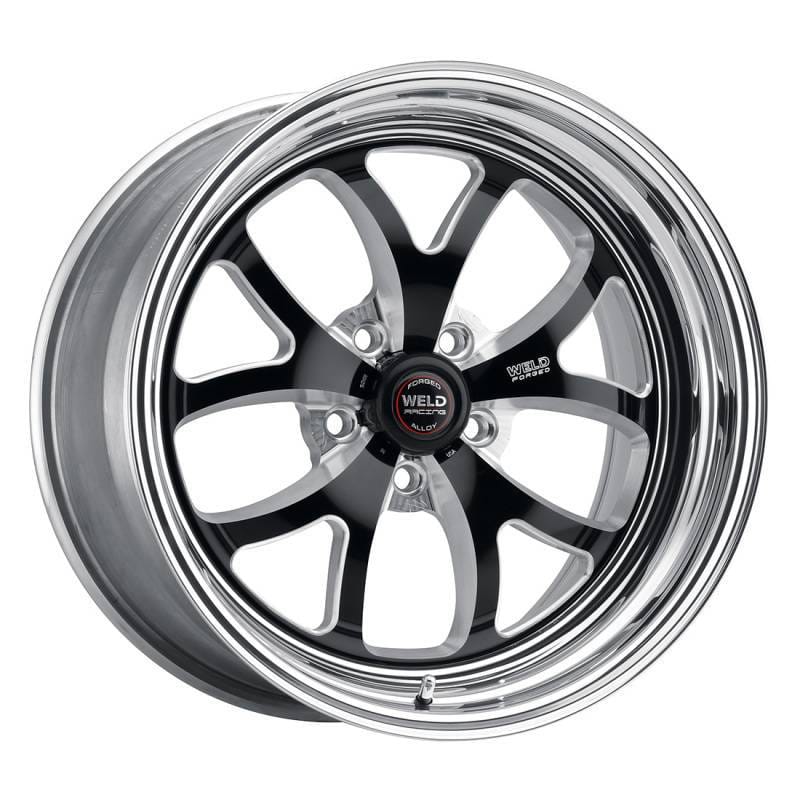 Weld 76MB7110W58A Weld S76 17x11 / 5x115mm BP / 5.8in. BS Black Wheel (Medium Pad) - Non-Beadlock