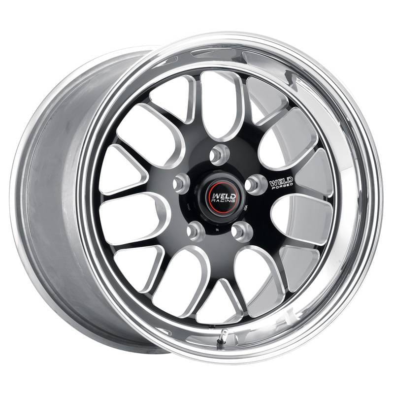 Weld 77HB7050W19A Weld S77 17x5.2 / 5x115 BP / 1.9in. BS Black Wheel - Non-Beadlock