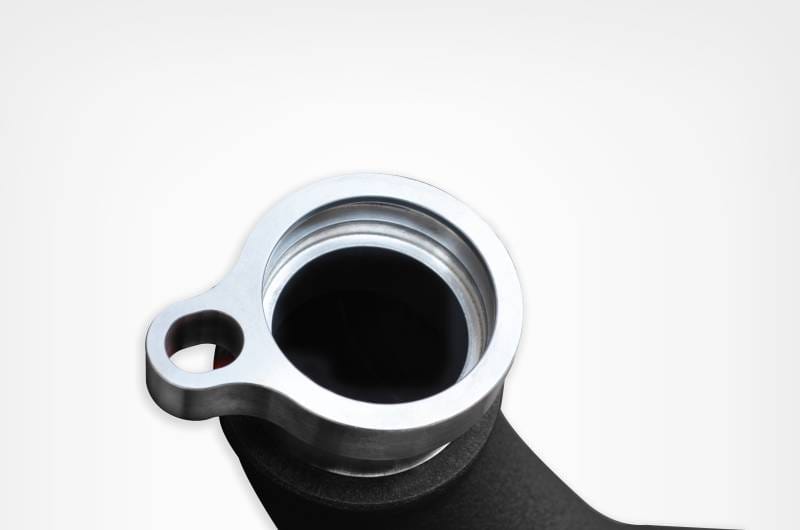 Injen SES1116ICPWB Injen 15-16 BMW M3(F80)/M4 (F82/83) 3.0L L6 Twin Turbo 2PC Aluminum Int. Charge Pipe - Wrinkle Black - Fits 2015-2020 BMW M4 thumbnail 5