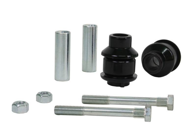 Whiteline KCA431 Whiteline 07-11 BMW 335i Front Control Arm Lower Rear Bushing Kit (Camber Correction)