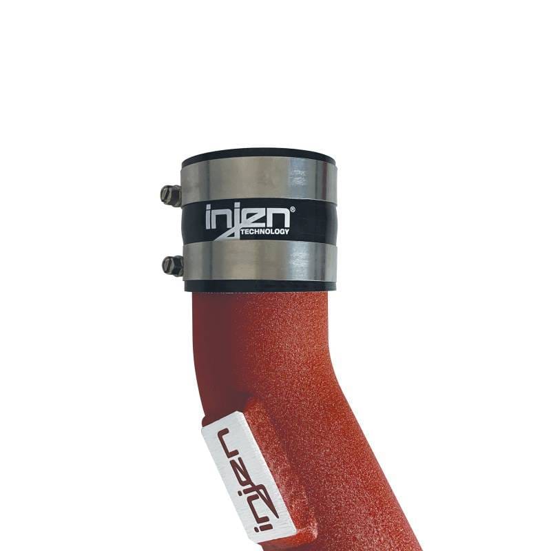 Injen SES1116ICPWR Injen 15-16 BMW M3(F80)/M4 (F82/83) 3.0L L6 Twin Turbo 2PC Aluminum Int. Charge Pipe - Wrinkle Red - Fits 2015-2020 BMW M4 thumbnail 5