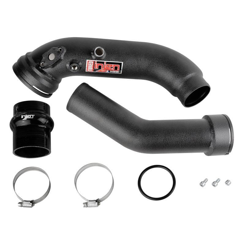 Injen SES1128ICPWB 16-20 BMW L6-3.0L/ Turbo/ Twin Turbo/L4-2.0L/ L6-2.5L Wrinkle Black Turbo SES Intercooler Pipes - Fits select 2012-2018 BMW models thumbnail 5