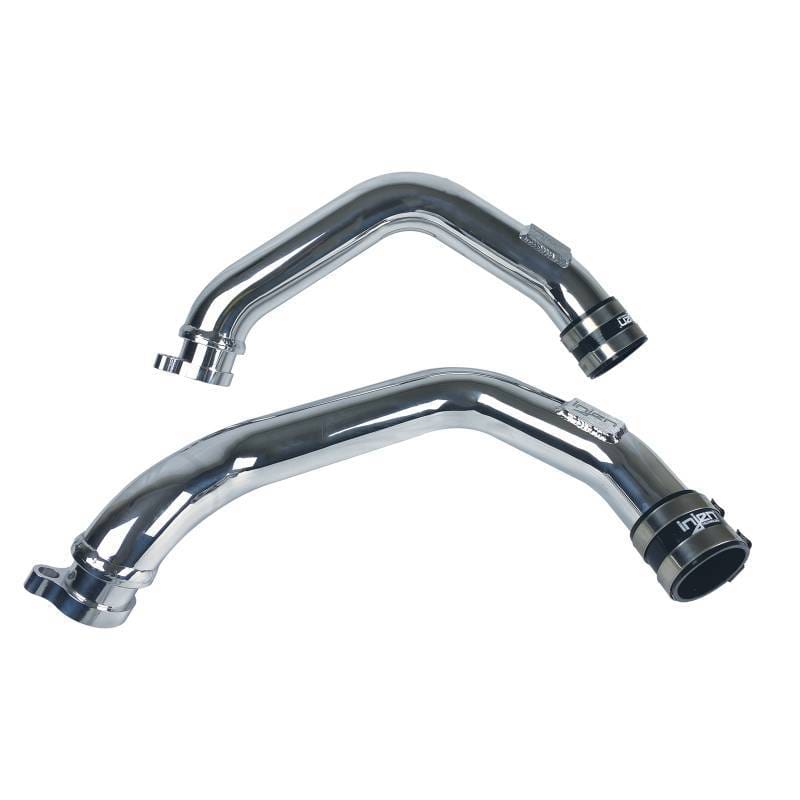 Injen SES1116ICP Injen 15-16 BMW M3 (F80) L6 Twin Turbo Polished Intercooler Charge Pipe w/ 1/8in Female NPT Bungs - Fits 2015-2020 BMW M4