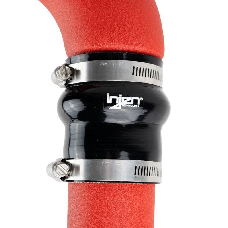 Injen SES1128ICPWR 16-20 BMW L6-3.0L/ Turbo/ Twin Turbo/L4-2.0L/ L6-2.5L Wrinkle Red Turbo SES Intercooler Pipes - Fits select 2012-2018 BMW models thumbnail 7