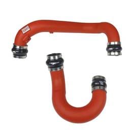 Injen SES3082ICPWR Injen 18-19 Audi S4/S5 (B9) V6 3.0L Turbo Wrinkle Red Intercooler Piping - Fits 2018-2021 Audi S5