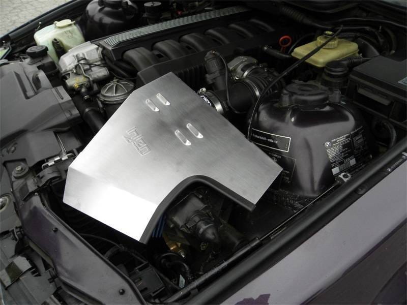 Injen SP1105P Injen 92-99 BMW E36 323i/325i/328i/M3 3.0L Polished Air Intake w/ Heat-Shield and Louvered Top Cover - Fits 1992-1999 BMW M3, 325i thumbnail 13