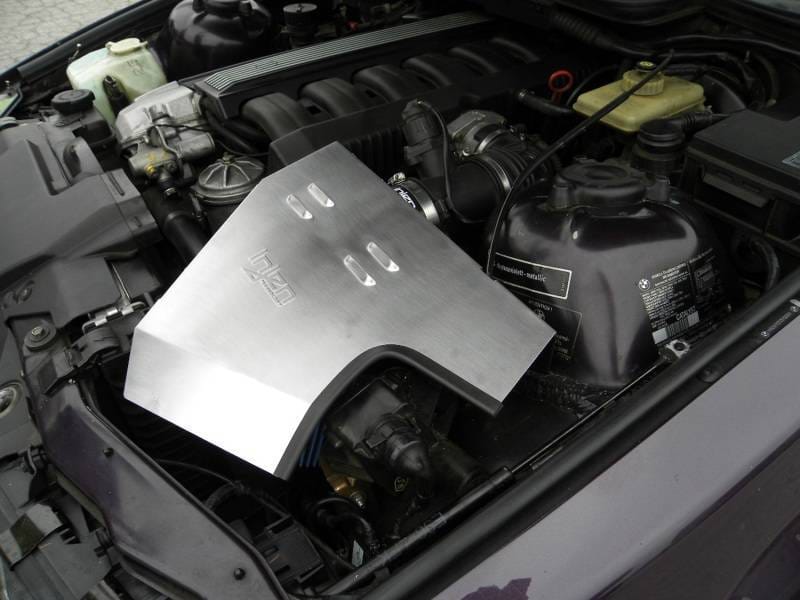Injen SP1105BLK Injen 92-99 BMW E36 323i/325i/328i/M3 3.0L Black Air Intake w/ Heat-Shield and Top Cover - Fits 1992-1999 BMW M3, 325i thumbnail 13