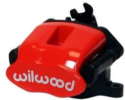 Wilwood 120-10113-13-RD Wilwood Caliper-Combination Parking Brake-Pos 13-R/H-Red 41mm piston .81in Disc