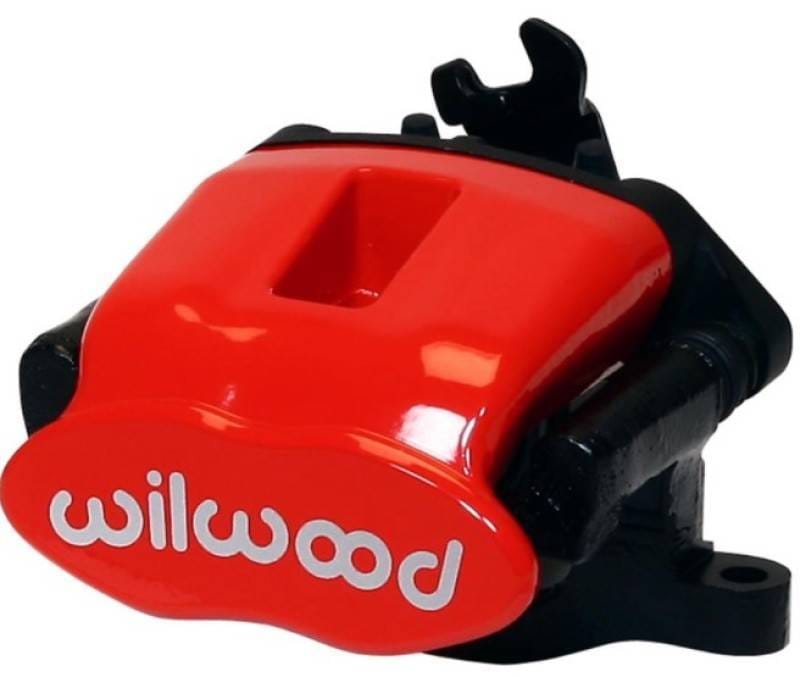 Wilwood 120-10113-6-RD Wilwood Caliper-Combination Parking Brake-Pos 6-R/H-Red 41mm piston .81in Disc