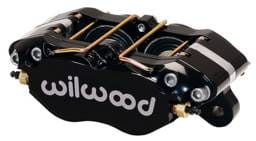 Wilwood 120-11481 Wilwood Caliper-Dynapro Dust-Boot 5.25in Mount - Blk 1.38in Pistons .81in Disc