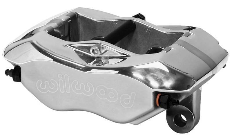 Wilwood 120-11577-P Wilwood Caliper-Forged Narrow Dynalite 3.50in Mount Polished 1.12in Pistons .38in Disc