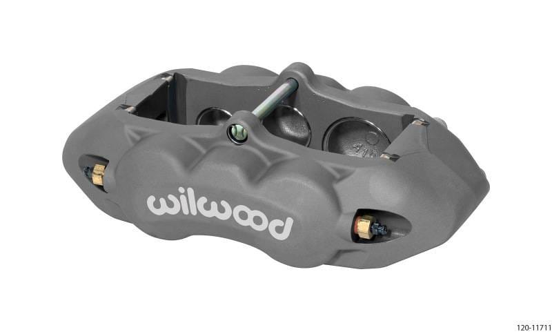 Wilwood 120-11712 Wilwood Caliper-D8-6 L/H Front Clear 1.88/1.38/1.25in Pistons 1.25in Disc
