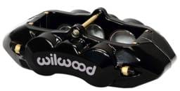 Wilwood 120-11712-BK Wilwood Caliper-D8-6 L/H Front Black 1.88/1.38/1.25in Pistons 1.25in Disc