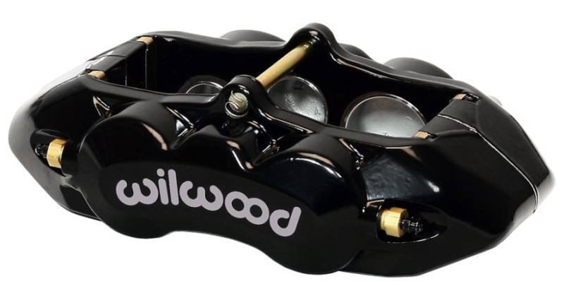 Wilwood 120-11712-BK Wilwood Caliper-D8-6 L/H Front Black 1.88/1.38/1.25in Pistons 1.25in Disc