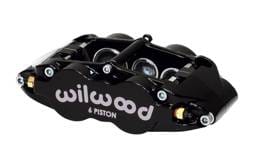 Wilwood 120-11778-BK Wilwood Caliper-Narrow Superlite 6R-RH - Black 1.62/1.12/1.12in Pistons 1.25in Disc