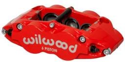 Wilwood 120-11781-RD Wilwood Caliper-Narrow Superlite 6R-LH - Red 1.62/1.12/1.12in Pistons 1.10in Disc