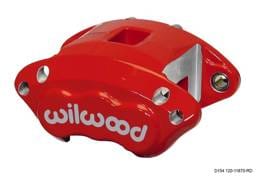 Wilwood 120-11870-RD Wilwood Caliper-D154-Red 2.50in Piston 1.04in Disc