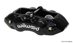 Wilwood 120-10526-BK Wilwood Caliper-D8-4 Rear Black 1.38in Pistons 1.25in Disc