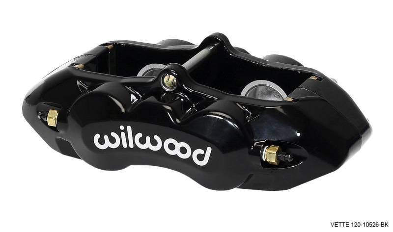 Wilwood 120-10526-BK Wilwood Caliper-D8-4 Rear Black 1.38in Pistons 1.25in Disc