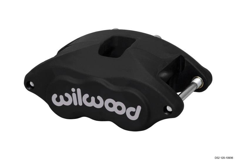 Wilwood 120-10936 Wilwood Caliper-D52-Black Ano 2.00/2.00in Pistons 1.28in Disc