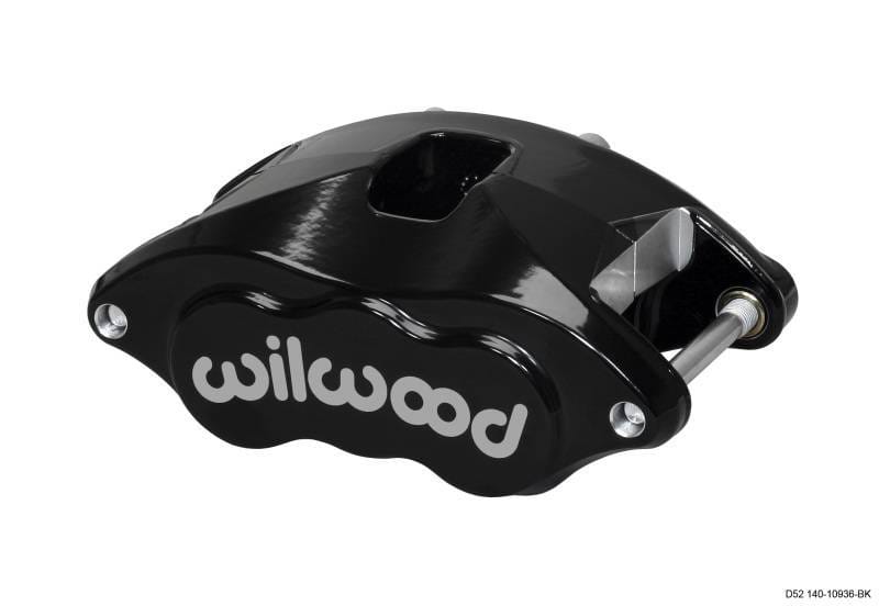 Wilwood 120-10936-BK Wilwood Caliper-D52-Black Pwdr 2.00/2.00in Pistons 1.28in Disc