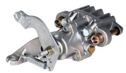 Wilwood 120-11025 Wilwood Caliper-HM4 Hydra Mechanical - R/H 1.00in Pistons .19in Disc