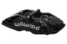 Wilwood 120-11131-BK Wilwood Caliper - FSLI4 - Black 1.62in Piston 0.81in Rotor
