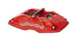 Wilwood 120-11131-RD Wilwood Caliper - FSLI4 - Red 1.62in Piston 0.81in Rotor