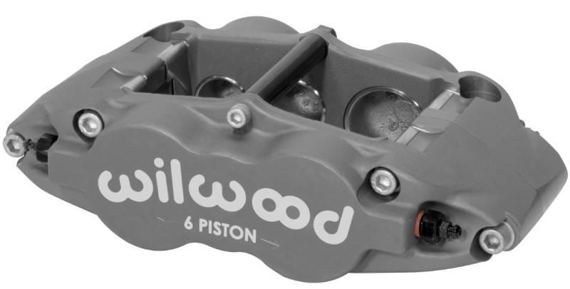 Wilwood 120-13235 Wilwood Caliper-Forged Superlite 6R-R/H 1.62/1.12/1.12in Pistons 1.25in Disc