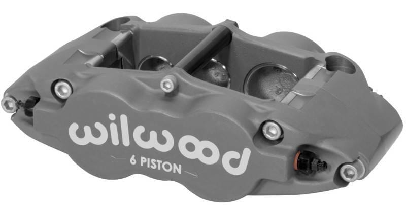 Wilwood 120-13236 Wilwood Caliper-Forged Superlite 6R-L/H 1.62/1.12/1.12in Pistons 1.25in Disc