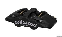 Wilwood 120-13296 Wilwood Caliper-Aero6-L/H - Black Anodize 1.75/1.38/1.38in Pistons 1.25in Disc
