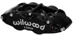 Wilwood 120-12002-BK Wilwood Caliper-Narrow Superlite 6R-RH - Black 1.38/1.12/1.12in Pistons 1.10in Disc