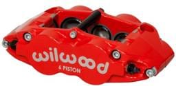 Wilwood 120-12003-RD Wilwood Caliper-Narrow Superlite 6R-LH - Red 1.38/1.12/1.12in Pistons 1.10in Disc