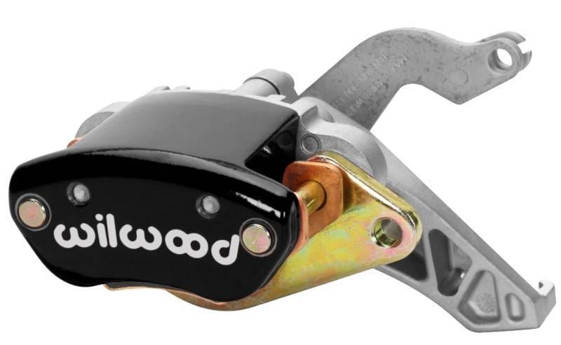 Wilwood 120-12069-BK Wilwood Caliper-MC4 Mechanical-R/H - Black w/ Logo 1.19in Piston .81in Disc