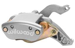 Wilwood 120-12070 Wilwood Caliper-MC4 Mechanical-L/H - Silver No Logo 1.19in Piston .81in Disc