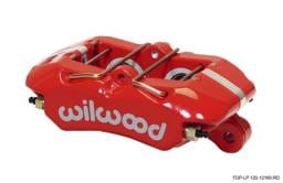 Wilwood 120-12160-RD Wilwood Caliper-Dynapro Low-Profile 5.25in Mount - Red 1.12in Pistons .81in Disc