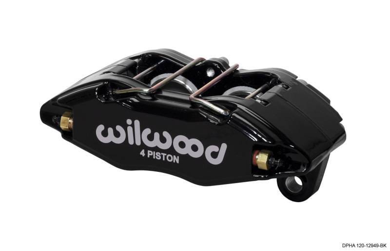 Wilwood 120-12949-BK Wilwood Caliper-Dynapro Honda/Acura - Black Powder 1.62in Pistons .83in Disc