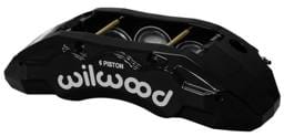 Wilwood 120-13816-BK Wilwood Caliper-TX6R- L/H - Black 2.00/1.88/1.88in Pistons 1.38in Disc