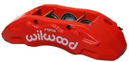 Wilwood 120-13817-RD Wilwood Caliper-TX6R- R/H - Red 1.75/1.62/1.62in Pistons 1.38in Disc