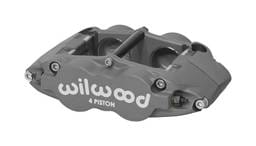 Wilwood 120-13827 Wilwood Caliper-Forged Superlite FSL4R Aluminum 1.88/1.75in Pistons .81in Disc Ano - Left