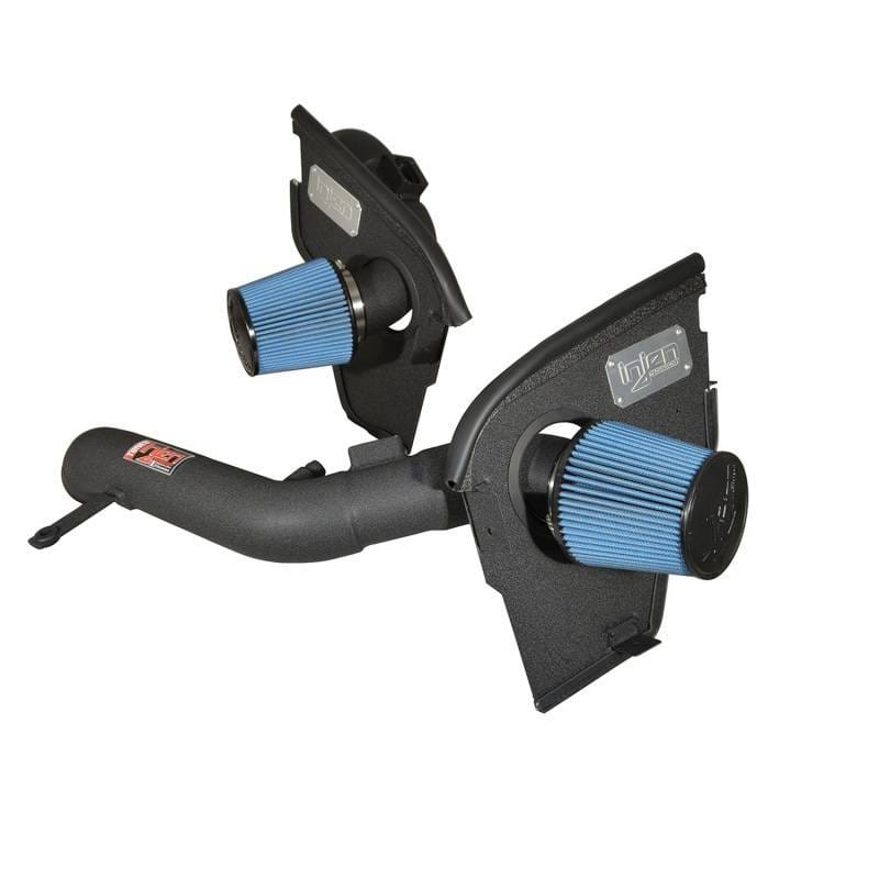 Injen SP1116WB Injen 2015 M3/M4 3.0L Twin Turbo Wrinkle Black Short Ram 2pc. Intake System w/ MR Technology - Fits 2015-2021 BMW M4, M2