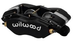 Wilwood 120-13744-BK Wilwood Caliper-Forged Dynalite-M-Red 1.75in Pistons .81in Disc