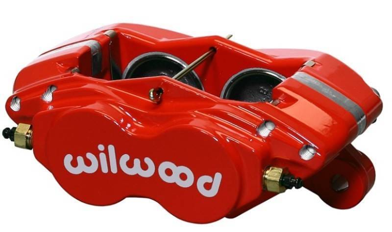 Wilwood 120-13745-RD Wilwood Caliper-Forged Dynalite-M-Red 1.75in Pistons 1.25in Disc