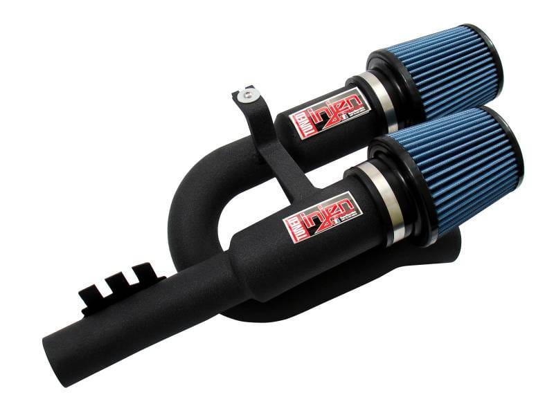 Injen SP1125WB Injen 07-09 335i E92 / 08-09 135i E82 3.0L L6 Twin intake Wrinkle Black Short Ram Intake - Fits 2007-2010 BMW 335xi, 335i thumbnail 3