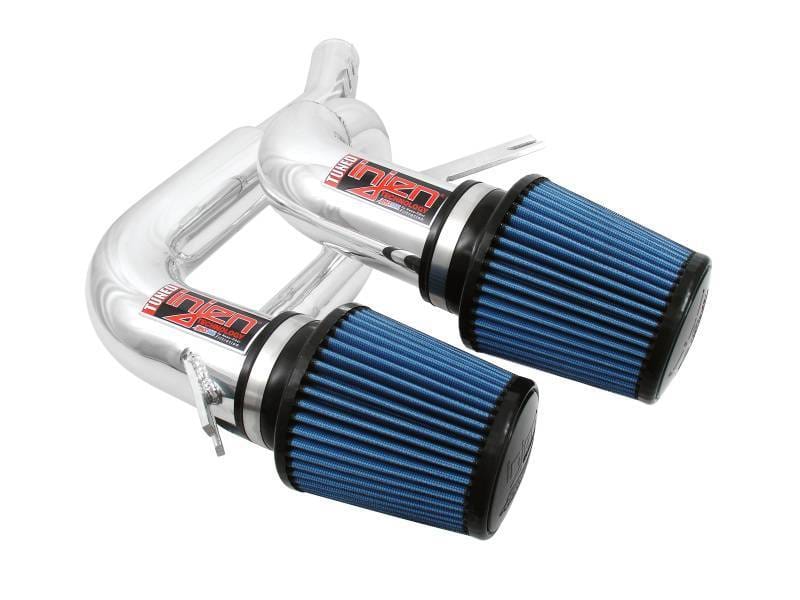 Injen SP1130P Injen 08-09 535i E60 3.0L L6 Twin intake & AMSOIL Filters Polished Short Ram Intake - Fits 2008-2010 BMW 535i, 535xi thumbnail 3