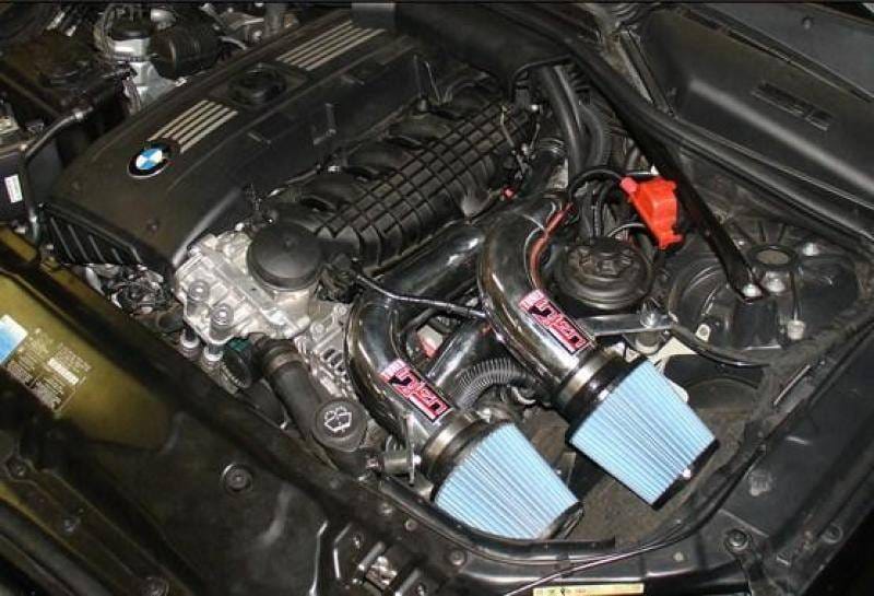 Injen SP1130P Injen 08-09 535i E60 3.0L L6 Twin intake & AMSOIL Filters Polished Short Ram Intake - Fits 2008-2010 BMW 535i, 535xi thumbnail 7