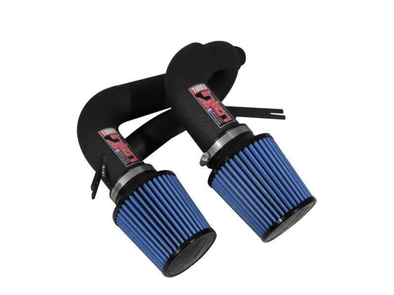Injen SP1130WB Injen 08-09 535i E60 3.0L L6 Twin intake & AMSOIL Filters Wrinkle Black Short Ram Intake - Fits 2008-2010 BMW 535i, 535xi thumbnail 5