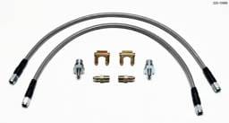 Wilwood 220-10988 Wilwood Flexline Kit Universal. 18in M10 x 1.0 BF to 1/8-27 NPT