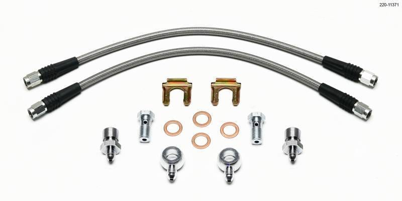 Wilwood 220-11371 Wilwood Flexline Kit D52 Caliper 14in w/ Banjo 7/16-20